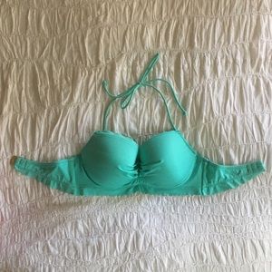Victoria’s Secret Scalloped Turquoise Bikini Top
